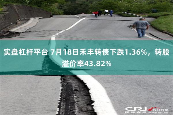 实盘杠杆平台 7月18日禾丰转债下跌1.36%，转股溢价率43.82%