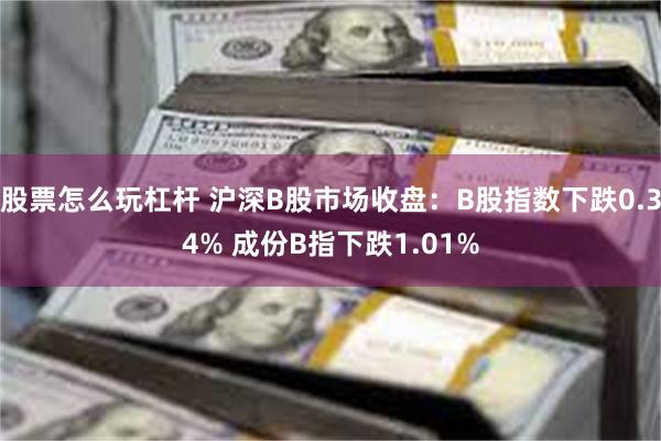 股票怎么玩杠杆 沪深B股市场收盘：B股指数下跌0.34% 成份B指下跌1.01%