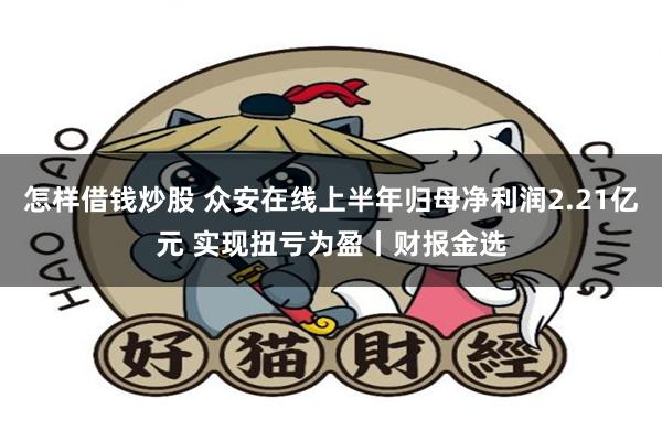 怎样借钱炒股 众安在线上半年归母净利润2.21亿元 实现扭亏为盈丨财报金选